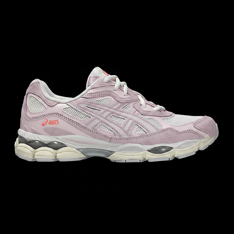 ASICS Gel NYC Cream Rose Water - Black Background