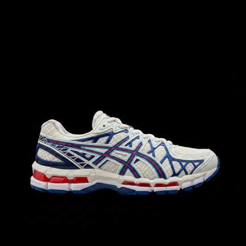 ASICS Kayano 20 — Cream Deep Marine