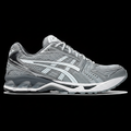 ASICS Gel Kayano 14 grey black background