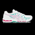 ASICS Gel-Kayano 20 Aurora Green Watermelon - Black Background