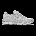 ASICS Gel-NYC Cream Cloud Grey - Black Background