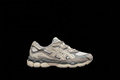 ASICS GEL-NYC Cream Grey Black Background