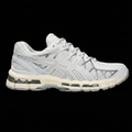 GEL-KAYANO 20 White/Pure Silver on black background