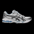 JJJJound x ASICS Gel Kayano 14 White Baby Blue - Black Background
