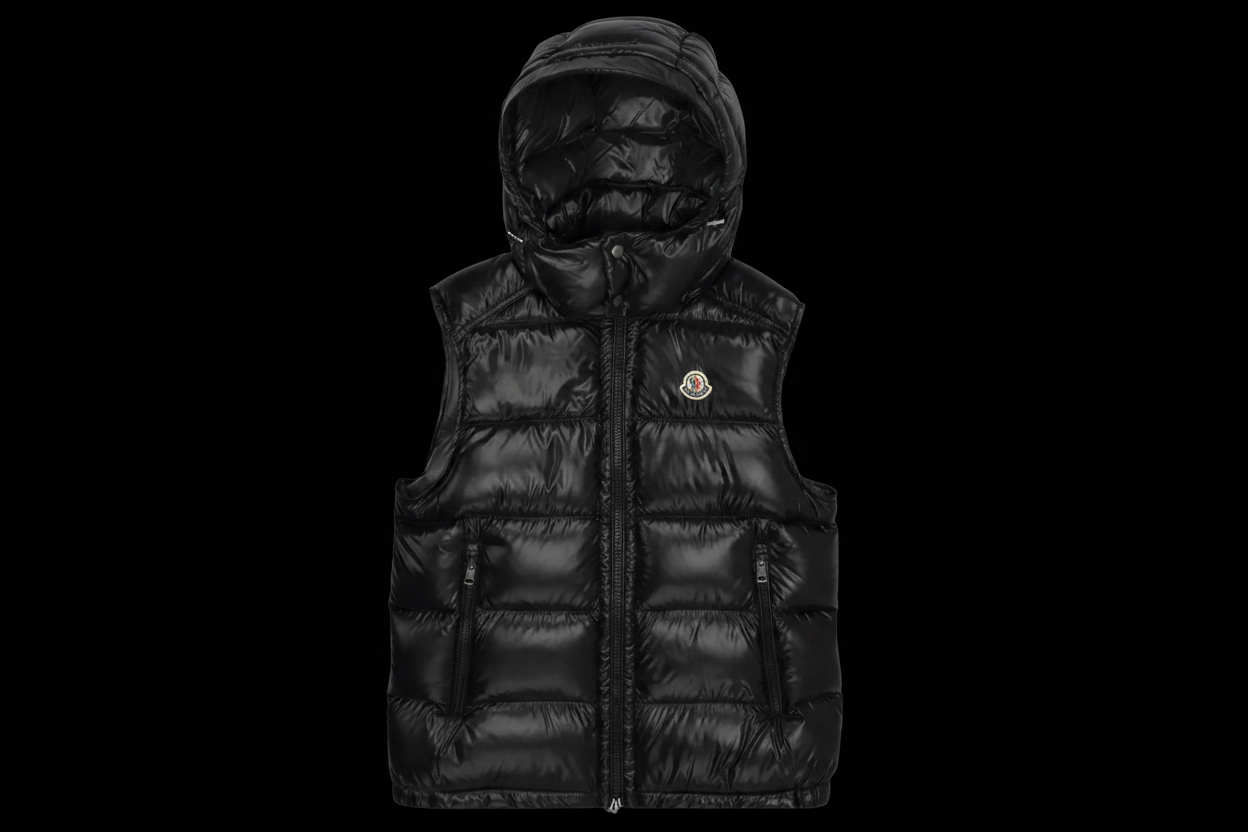 Vest with Black Background